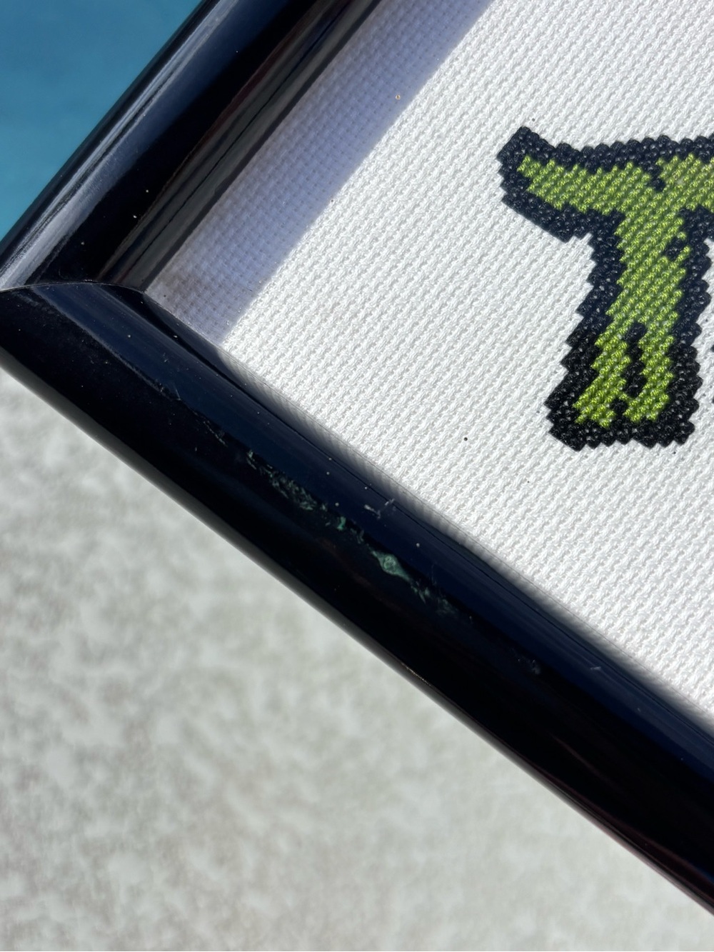 Vintage 90s Teenage Mutant Ninja Turtles cross stitch - Picture 4 of 10